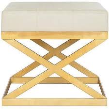 The ivory and gold designer button upholstered narrow bench is the perfect addition to any room in the house. Rectangular Ivory Gold Bench Products Bookmarks Design Inspiration And Ideas