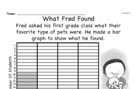 These assessment ideas make use of written/drawn responses, making them perfect for quiet times in the classroom. First Grade Data Worksheets Data Word Problems Edhelper Com
