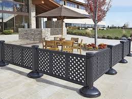 Patio Fence Restaurant Patio Fence In Stock Uline Restaurant Patio Patio Fence Outdoor Restaurant Patio