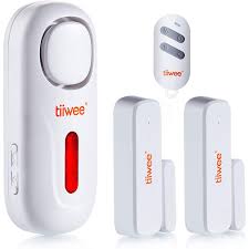 Tiiwee Alarme Maison Sans Fil Alarme De Porte Et De Fenetre Alarme Avec Sirene 2 Capteurs De Fenetre Et Alarme Maison Sans Fil Telecommande Securite Maison