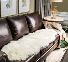 Faux fur blanket shaggy ultra plush sofa cover bedspread winter blankets bedroom. Ultra Soft Fluffy Rug White Faux Sheepskin Fur Area Rug Shaggy Couch Cover Seat Cushion Furry Carpet Beside Rugs For Bedroom Floor Sofa Living Room Runner 2x6 Feet Serissa Sheepskin Shape White
