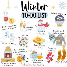 Winter To Do List Free December Self Love Workbook Pages Blessing Manifesting Happy Winter Winter Fun Christmas Bucket