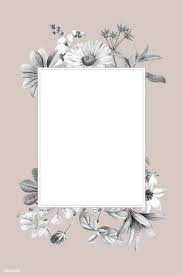 With its diamond patterned gold wiring, this picture frame has an elegantly simple design and does its job exquisitely by delicately yet solidly holding your favorite family photo in place. Download Premium Vector Of Blank Floral Frame Design Vector 1201142 Moldura Para Instagram Molduras De Quadros Molduras Para Fotos Digitais