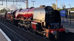6233 Duchess Of Sutherland Passing Flitwick Pulling The Yorkshireman Rai Flitwick Sutherland Duchess