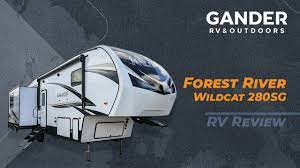 From huge class a and class c motorhomes to travel trailers and expandable tent campers, forest of 106 2008 forest river fifth wheel. 2020 Forest River Wildcat 280sg The Rear Living 5th Wheel Rv That Should Be On Your List Youtube