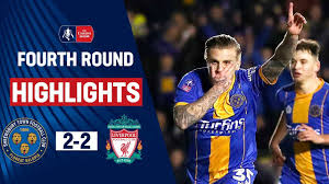 Последние твиты от shrewsbury town fc (@shrewsweb). Shrewsbury Fightback To Force Shock Replay Shrewsbury Town 2 2 Liverpool Emirates Fa Cup 19 20 Youtube