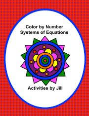 You'll find a growing set of holiday and seasonal themes that i'll be adding to over time. Systemsofequationscolorbynumber 2 Pdf Color By Number Systems Of Equations 0 0 Activities By Jill Color By Number Systems Of Equations Name Solve Course Hero