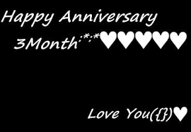 Happy 3rd month anniversary images. Wafi On Twitter Happy Anniversary 3 Month Sayang Milamillenia Keep Romantic Lovee Youuu 3 3 3 3 Http T Co 1g7jxjhdf6