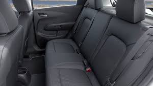 Roomy In The Back Seat Chevy Sonic Chevrolet Sonic Hatchback