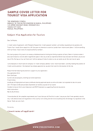 Sample Cover Letter For Uk Tourist Visa Application In The Philippines Project Gora