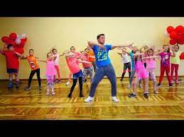 Let S Get Our Kids Moving And Grooving Inside So They Can Get Those Little Bodies Going Kids Of All Ages Love These Co Zumba Kids Exercise For Kids Easy Dance