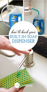 Maybe you would like to learn more about one of these? This Simple Hack Will Keep Your Soap Dispenser Full For Months Sink Soap Dispenser Kitchen Soap Cleaning Hacks