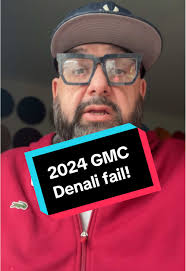 A brand new 2024 Denali GMC pick up truck fail! It needs a new engine and a  new starter. The car died out twice