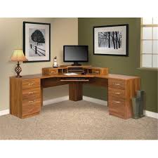 L Workcenter With Monitor Platform Home Office Desk Walmart Com In 2020 Home Office Furniture Sets Corner Computer Desk Office Desk