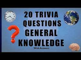 We're about to find out if you know all about greek gods, green eggs and ham, and zach galifianakis. 20 Trivia Questions No 11 General Knowledge Youtube Fun Trivia Questions Trivia Questions Trivia Questions And Answers