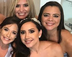 Boucles d'oreilles en or rose Cadeau de demoiselle d'honneur Dainty Boucle  d'oreille de mariage en grappe de perles Bijoux de mariée en or rose Goujon  bouton unique Bijoux de mariage en cristal -