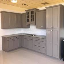 الصين شاكر رمادي لينة إغلاق مفصلات مطبخ مجلس الوزراء تصاميم مجموعة حديثة خزائن المطبخ من الصين على Topchinasupplier Com