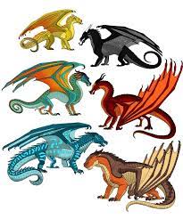 All Of Them For Size Comparison Glow Is Supposed To Be Bigger Than Glory But Tsunami Is Supposed To Be Burli Wings Of Fire Dragons Wings Of Fire Fire Drawing