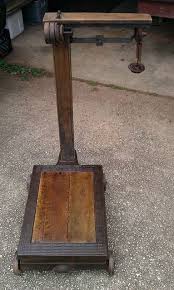 Antique Balance Feed Store Scale Old Scales Antiques Feed Store