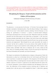 Respectful of the law and obeying it: Pdf Disciplining The Diaspora Tamil Self Determination And The Politics Of Proscription
