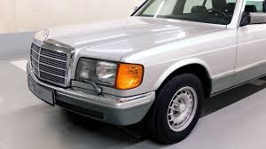 1982 Mercedes Benz 280 Se W126 The Base S Class Youtube