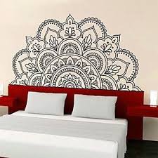 Decorative Wall Stickers 3d Wall Stickers Shapes Florals Living Room Bedroom 2020 Us 13 43 Wall Decor Stickers Wall Stickers Mandala Wall Art