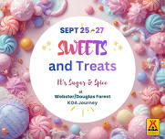 September 25-27 Sweets & Treats