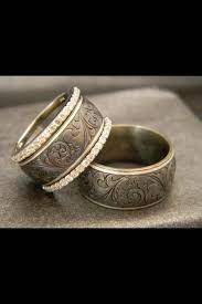 Western Rings Western Wedding Rings Sets Western Wedding Rings Pink Sapphire Ring Engagement
