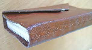 If you want to use something rigid, like cardboard, just make sure you cut out three pieces for the back, front and binding of the book cover. How To Make A Leather Journal Book Binding Tutorial Hubpages
