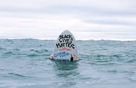 In that context, 'matter' is what is important. Quarantine Black Lives Matters Vs Surf City Usa