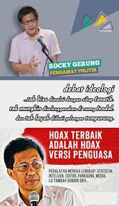 Rocky gerung—seorang komentator politik yang diadukan atas dugaan penodaan agama—menurut rencana akan datang ke polda metro jaya, jumat (01/02), untuk mengklaritikasi ucapannya soal kitab suci fiksi. gerung akan diminta untuk mengklarifikasi seputar apa yang dituduhkan. Rocky Gerung Hd Wallpaper For Android Apk Download
