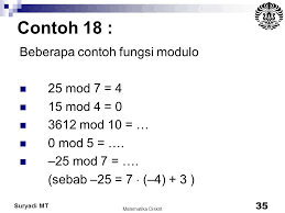 Web matematika terbaik 2021 + alternatifnya, bikin kamu makin pinter! Unduh Contoh Soal Modulo Terupdate Dikdasmen