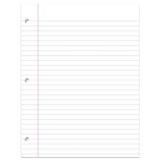 5 subject notebook contains 200 college ruled sheets. Note Pads 600 3 Hole Filler Paper Wide Ruled College Ruled Assorted Purpose Office Depot Business Industrial