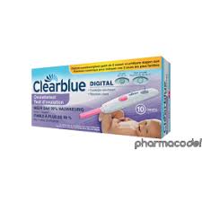 Most clearblue pregnancy tests can be used up to 4 days before your expected period. Clearblue Test Ovulatation 10 Tests D Ovulation Pharmacodel Votre Pharmacie En Ligne