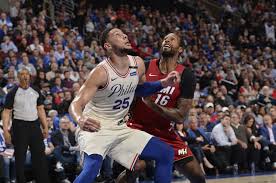 Ben simmons usually makes positive his presence is felt on the defensive finish of the ground, and that was definitely the case friday evening. They Punched Us In The Mouth Miami Ups The Physicality On Ben Simmons The Athletic