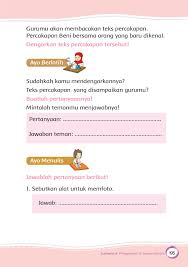 Maybe you would like to learn more about one of these? Kelas 02 Sd Tematik 5 Pengalamanku Siswa 2017 Membalik Buku Halaman 201 232 Pubhtml5