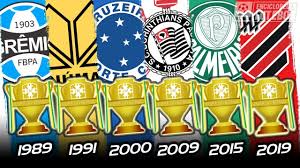 Você não precisa atualizar a tabela. Todos Os Campeoes Da Copa Do Brasil 1989 2019 Youtube