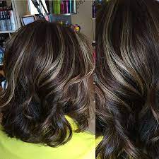 It was the perfect shade. Hair Highlights To Cover Gray Tautan M