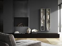 Our floating entertainment unit styled with various wall combinations creates a modern contemporary elegance in this this sideboard can be made in any length. Modern Tv Units Sydney Beyond Furniture