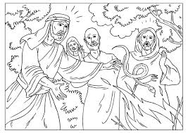 These free bible coloring pages tell the story of saul. Kids Coloring Pages Bible Paul Bitten By Snake Coloring Data Highway