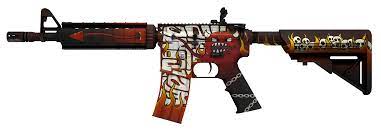 M4a4 Hellfire Large Rendering Guns Wallpaper Hottest Pic Pics
