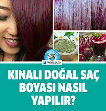 Kinali Dogal Sac Boyasi Nasil Yapilir Dogal Sac Sac Sac Boyasi