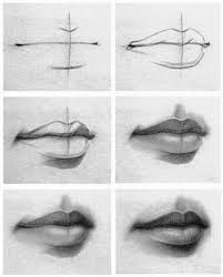 I did a few versions to show different ways to do it, so i really hope it helped!:) lmk what other. How To Draw Realistic Lips Step By Step Easy How To Images Collection