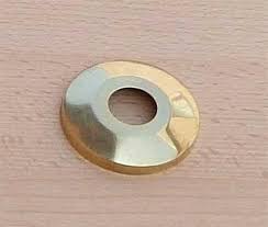 Rosette wandrosette messing guss wasserhahn jugendstil gründerzeit gold golden. Hahnrosette Messing Blank 1 2 O Ca 61 Mm Messingrosette 8082