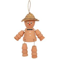 Terracotta Pot Man Terracotta Pots Garden Ornaments Large Terracotta Pots