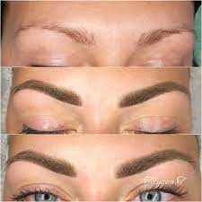 Heilungsprozess von Permanent Makeup Augenbrauen