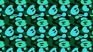 Bape Green Camo Blue Bape Live Hd Wallpaper Peakpx