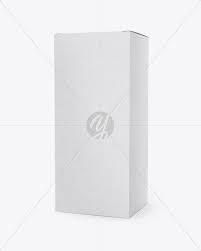 Download Kraft Box Mockup Half Side View In Box Mockups On Yellow Images Object Mockups