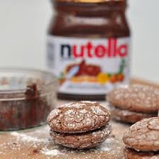 Macarons Craqueles Noisette Chocolat For World Nutella Day 2012 Eat Live Travel Write Recipe Nutella Nutella Macaroons Nutella Recipes