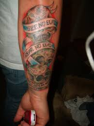 See No Evil Hear No Evil Speak No Evil Meaning Tattoo See No Evil Hear No Evil Speak No Evil Tattoos Designs Evil Tattoos Evil Skull Tattoo Tattoos